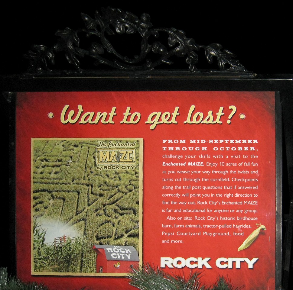 Vacation 2007-12 - Rock City 0133b.jpg - Rock City outside of Chattanooga Tennessee has been a tourist attraction since 1932. I remembered seeing barn roofs painted with "See Rock City" and wanted to pay a visit to its home on Lookout Mountain. Christmas Vacation 2007-08.